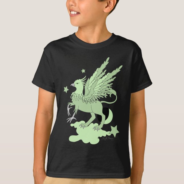 Gryphon Avocado Green T-Shirt (Front)
