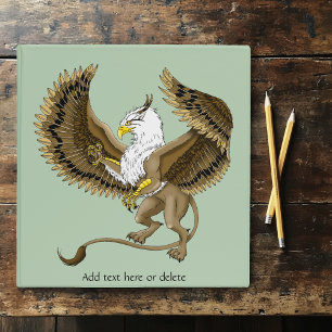 Gryphon Fantasy Griffin Mythology  3 Ring Binder
