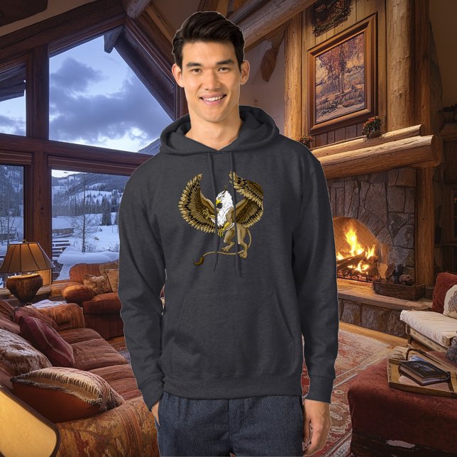 Gryphon Fantasy Griffin Mythology Hoodie (Creator Uploaded)