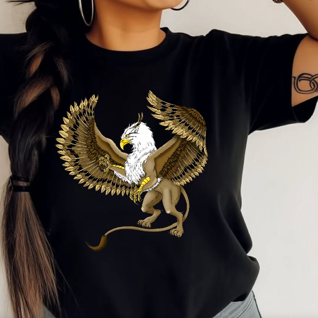 Gryphon Fantasy Griffin Mythology  Tri-Blend Shirt (Creator Uploaded)