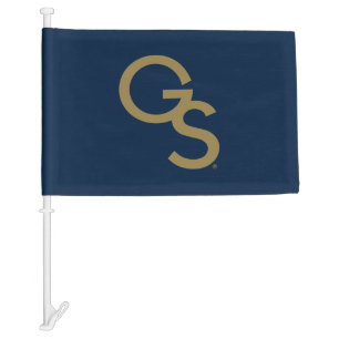 GS Athletic Mark Car Flag