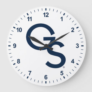 GS Athletic Mark Large Clock