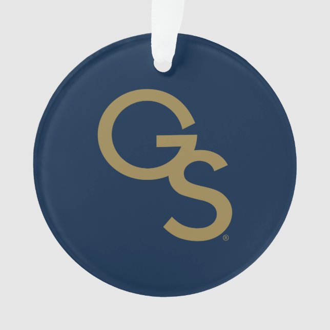 GS Athletic Mark Ornament (Front)