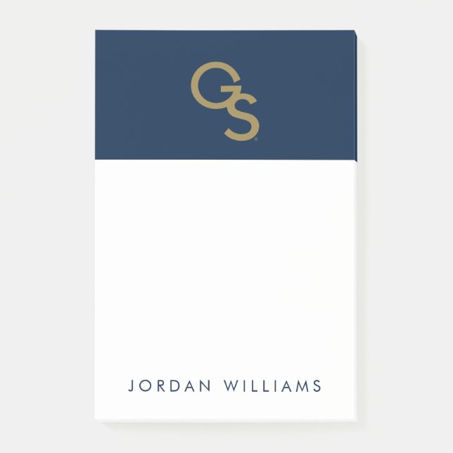 GS Athletic Mark Post-it Notes (Front)
