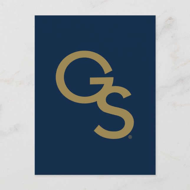 GS Athletic Mark Postcard (Front)