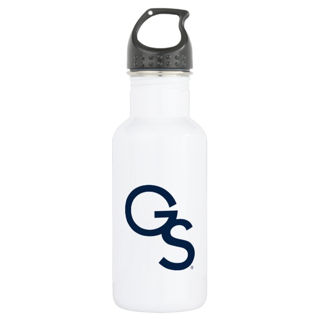 GS Athletic Mark Stainless Steel Water Bottle (Front)