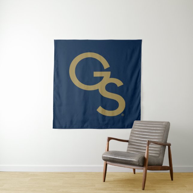 GS Athletic Mark Tapestry (In Situ)