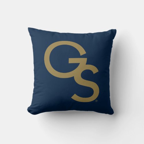 GS Athletic Mark Throw Pillow