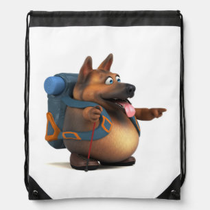 GS backpacker Drawstring Bag