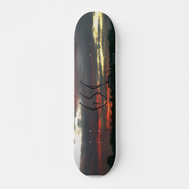GSC Skateboard Deck  "Big Red Sky" (Front)