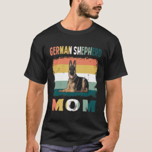 GSD013 - German Shepherd Mom T-Shirt