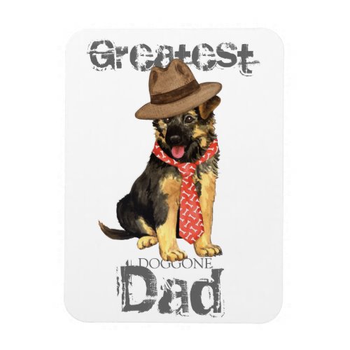 GSD Dad Magnet