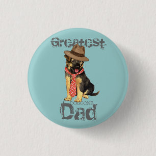 GSD Dad Pinback Button