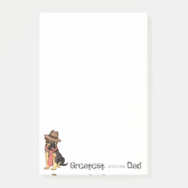 GSD Dad Post-it Notes (Front)