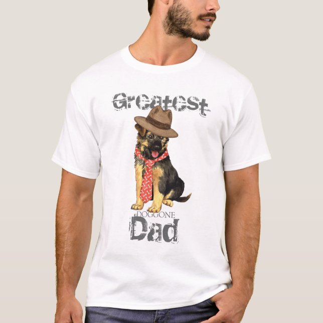 GSD Dad T-Shirt (Front)