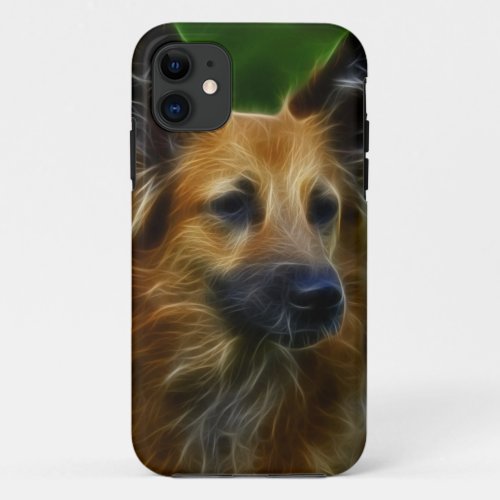 GSD German Shepherd pic iPhone 11 Case