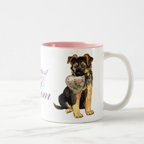 GSD Heart Mom Two_Tone Coffee Mug