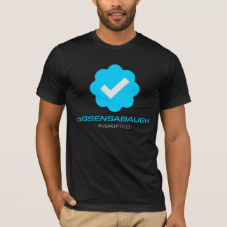 @GSensabaugh - Verified - Black T-Shirt