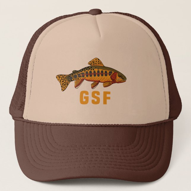 GSF shirt Trucker Hat (Front)