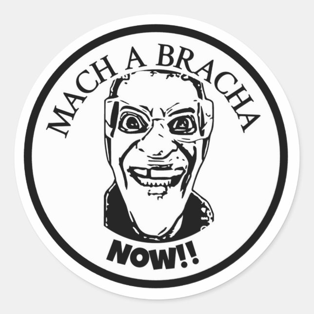 Gshmak Mach A Bracha Stickers (Front)