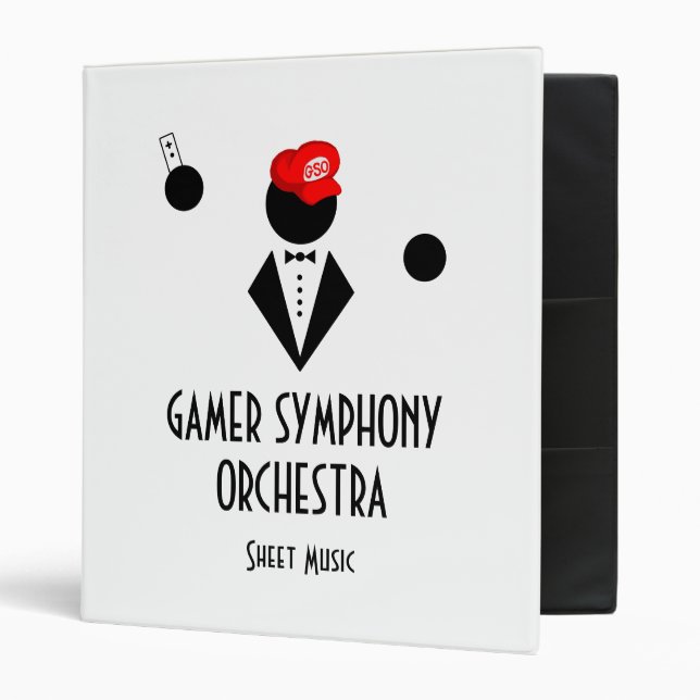 GSO Sheet Music Binder (Front/Inside)