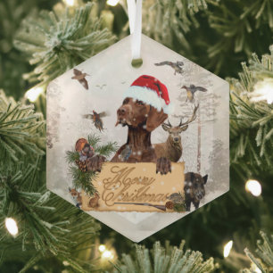 Gsp Christmas Glass Ornament