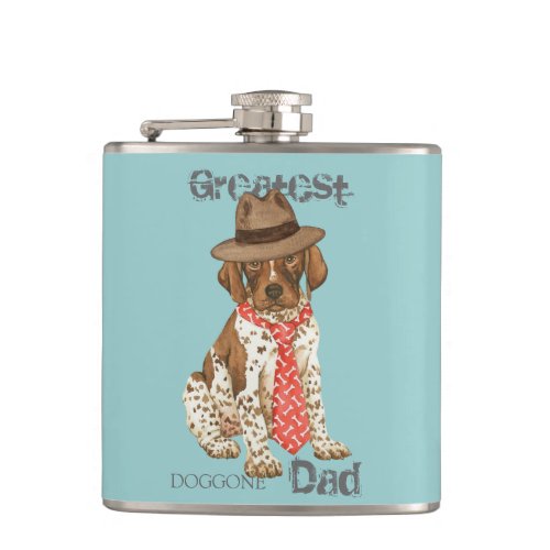 GSP Dad Hip Flask