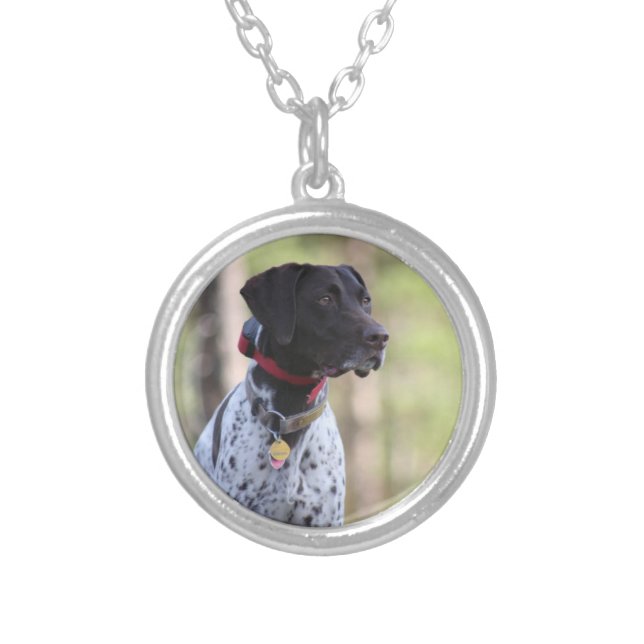 GSP German Shorthair Pointer Necklace (Front)