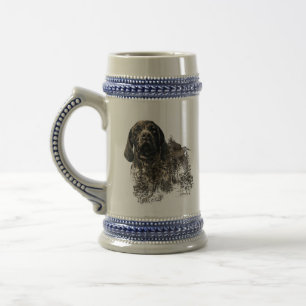 GSP, German Shorthaired Pointer Beer Stein