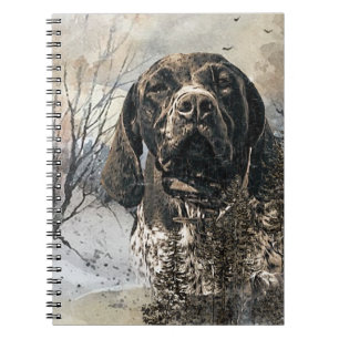 GSP, German Shorthaired Pointer Notebook
