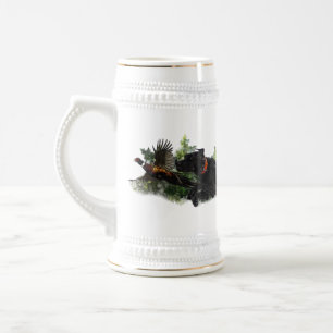 GSP , Hunting pheasant Beer Stein