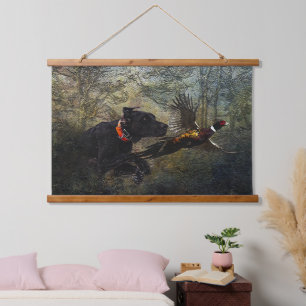 GSP , Hunting pheasant Hanging Tapestry