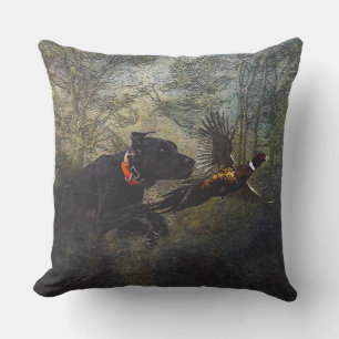 GSP , Hunting pheasant Outdoor Pillow