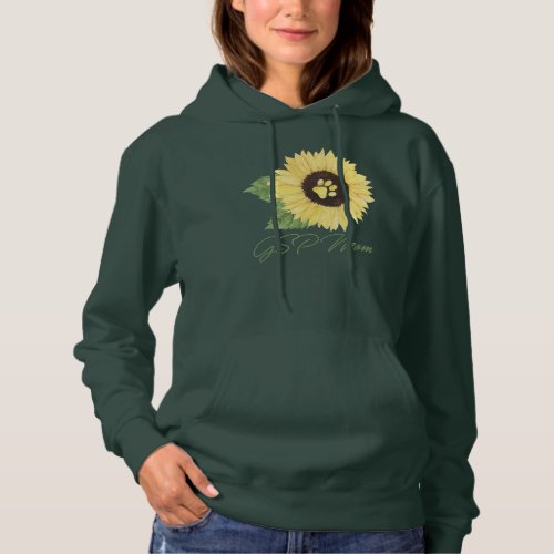 Gsp Mom German Shorthaired Pointer Mama Dog Lover Hoodie