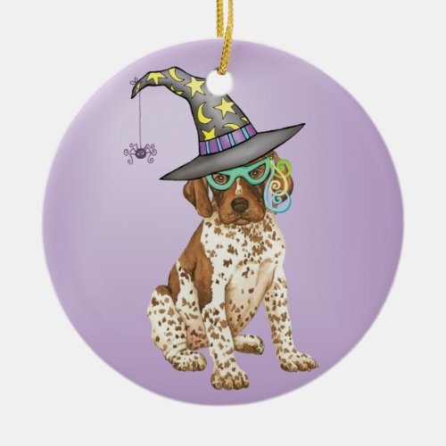 GSP Witch Ceramic Ornament