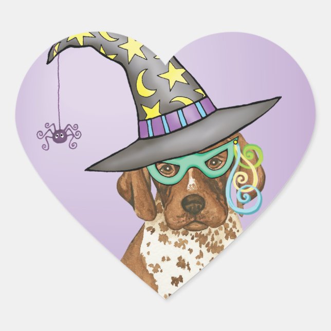 GSP Witch Heart Sticker (Front)