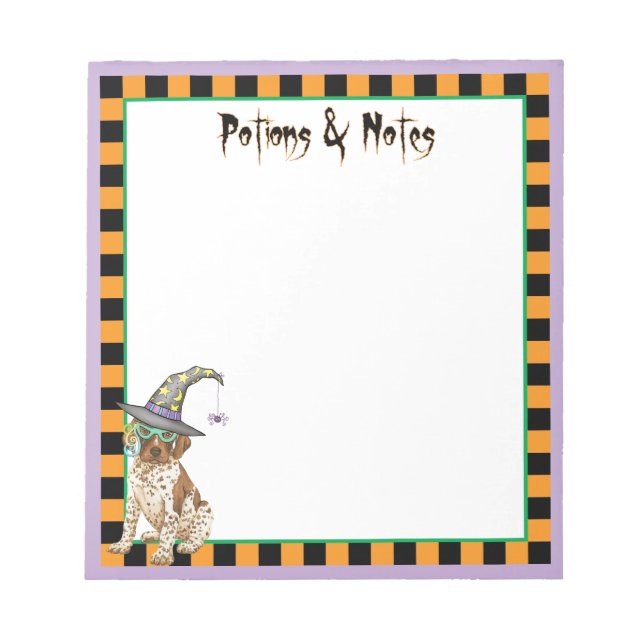 GSP Witch Notepad (Front)