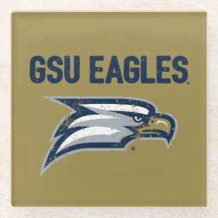 GSU Eagles Glass Coaster