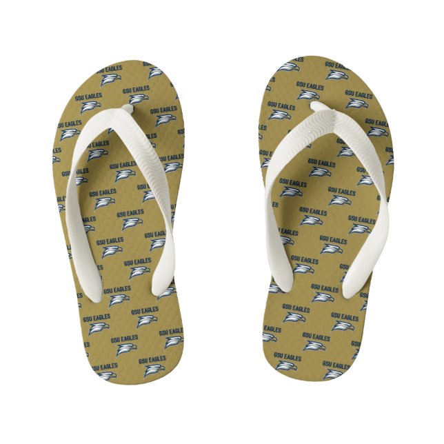 GSU Eagles Kid's Flip Flops (Footbed)