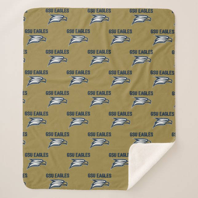 GSU Eagles Sherpa Blanket (Front)