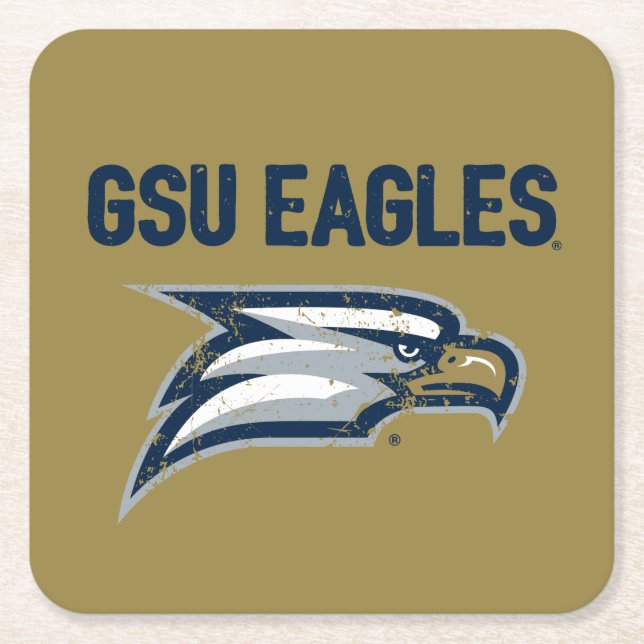 GSU Eagles Square Paper Coaster (Front)