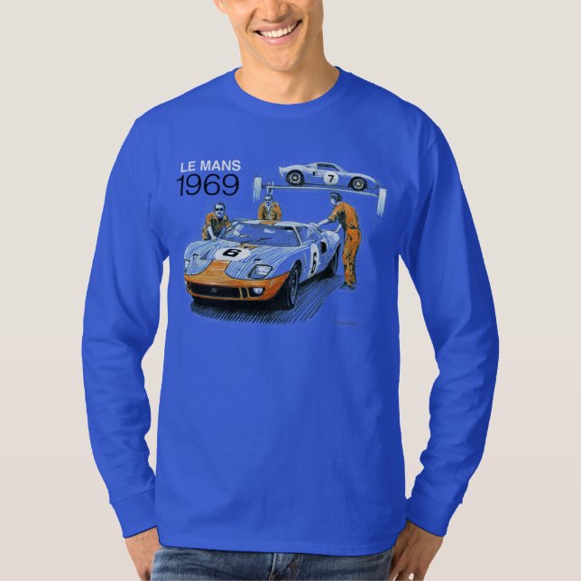 GT40s Le Mans 1969 T-Shirt (Front)