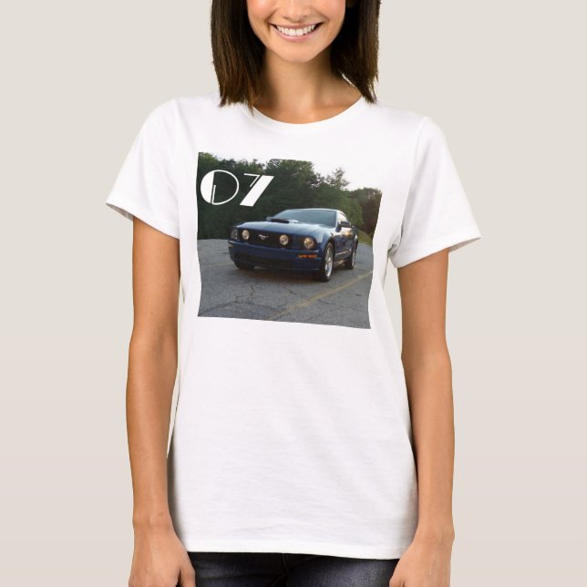 GT, Mustang ,2007 T-Shirt (Front)