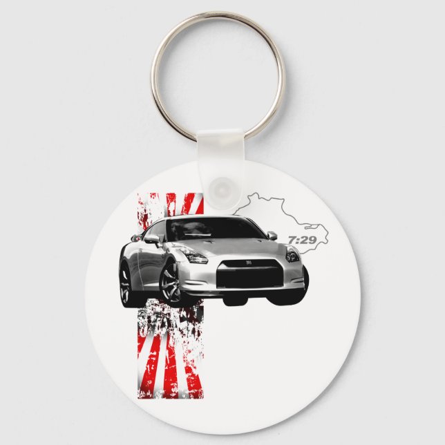 GT-R 7:29 KEYCHAIN (Front)