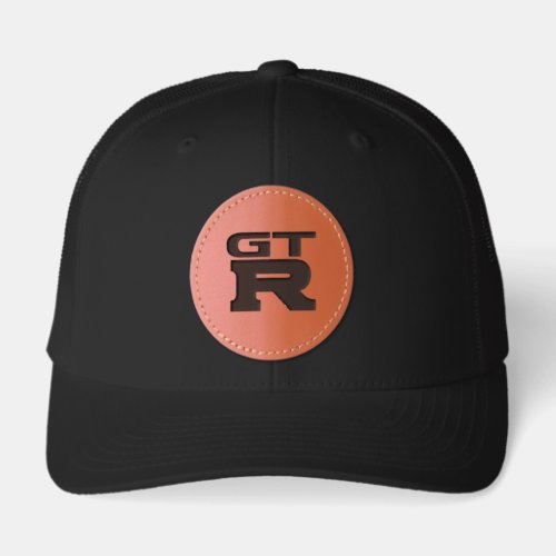 GT-R Car Leather Patch Cap