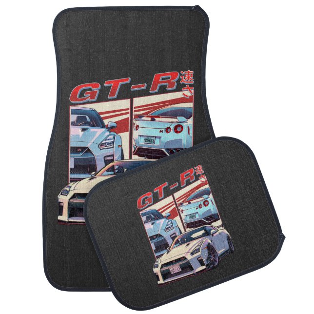GT-R STREET LEGEND CAR FLOOR MAT (Set)