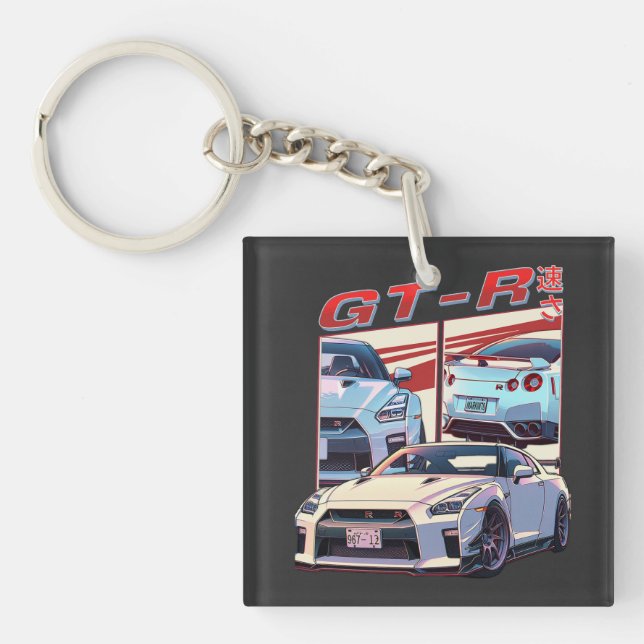 GT-R STREET LEGEND KEYCHAIN (Front)