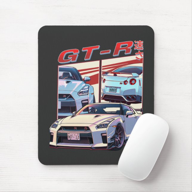 GT-R STREET LEGEND MOUSE PAD (With Mouse)