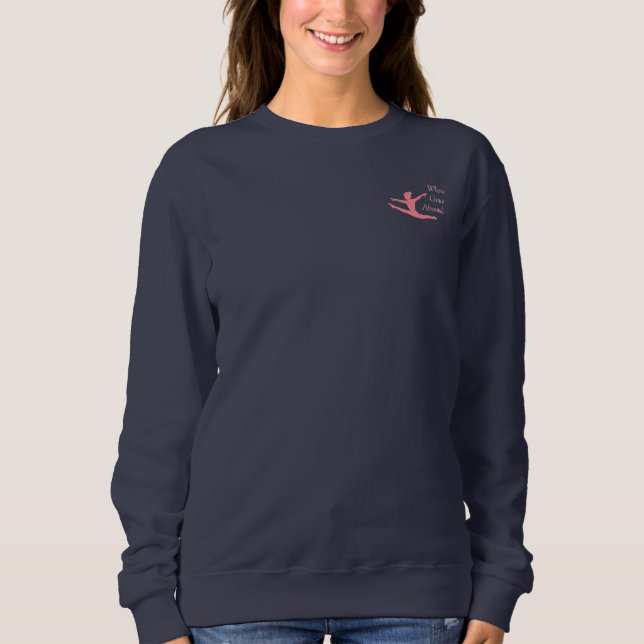 GTbay Gymnastics Crewneck *Dark Design* Sweatshirt (Front)