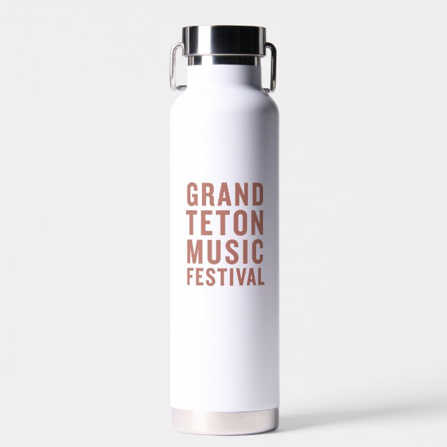 GTMF Insulated Water Bottle Terracotta (Front)